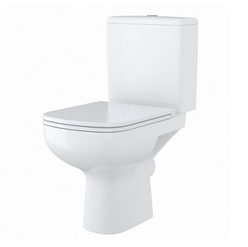 Унитаз-компакт Cersanit Colour Clean On гориз.выпуск,сиденье дюропласт микролифт easy-off