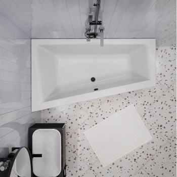 Ванна акриловая 1MARKA Thomas 170*100L (левая)