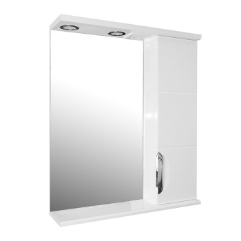 Зеркало-шкаф LORANTO Стиль Соло 60 (правое)