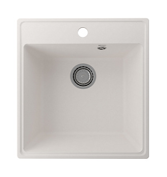 Мойка кухонная Ulgran Quartz Forte 460-01, цвет-жасмин, 36038