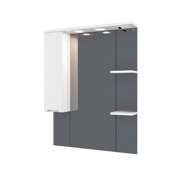 Зеркало-шкаф MIRSANT Soho 80 (левое)