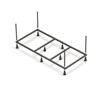 Рама для ванны Mirsant Алушта 160*70