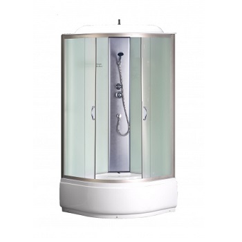 Душевая кабина Loranto СS-6690-25F 90*90*215, сред поддон белый стены