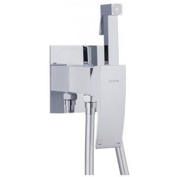 Гигиенический душ со смесителем Gappo G7207-8 Белый/Хром