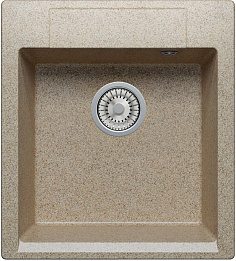 Мойка кухонная TOLERO GELCOAT Casilla 460, цвет-песочный 36941