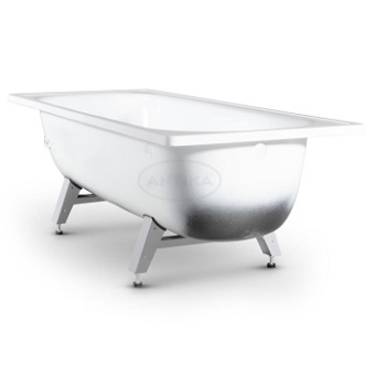 Ванна сталь "ВИЗ" 140х70х40 ANTIKA с нож.