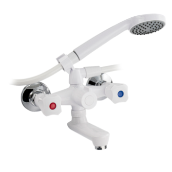 Смеситель для ванны Brimix 4401 из АБС пластика, короткий излив