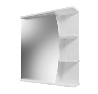 Зеркало-шкаф MIRSANT Фарида 20/1 (55*70 левое)  