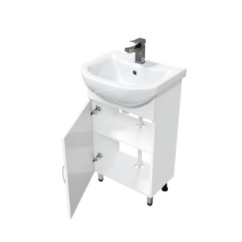 Тумба MIRSANT Лайт 55 (в разборе,умывальник балтика 55)