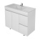 Тумба MIRSANT Next 80 (белая,умывальник premier 800/e-80) Тумба MIRSANT Next 80 (белая,умывальник premier 800/e-80)
