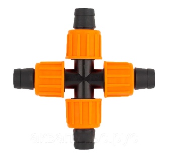 AD5130 Крестовое соединение на 4 вых. с поджимом на ленту 